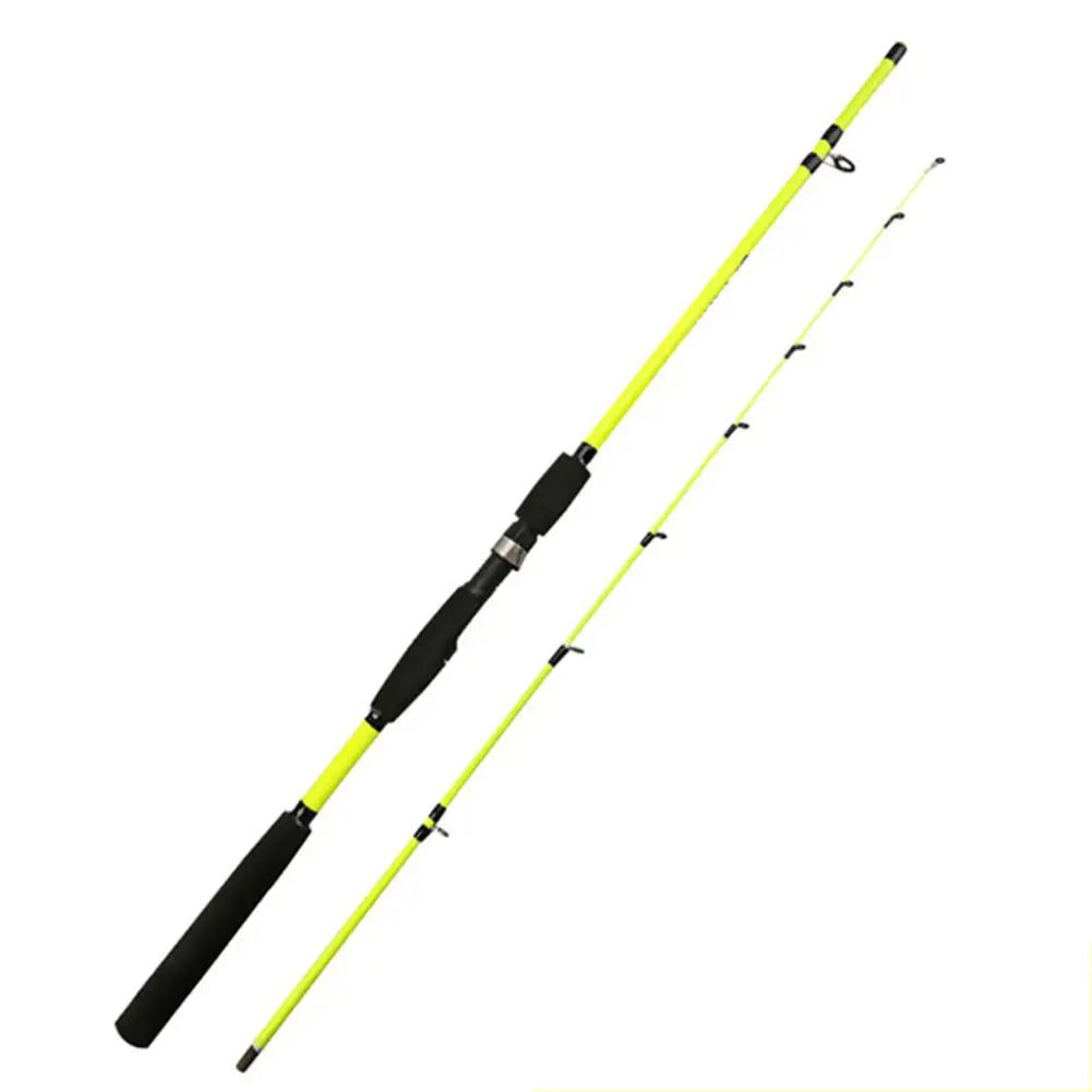 

DSstyles Portable super hard fiberglass Fishing Rod 1.6/1.8/2.1/2.4m High Fishing Capacity Light Weight Lure Rod