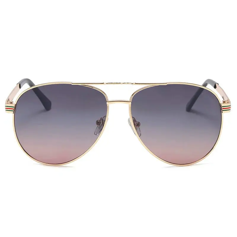 

Солнцезащитные очки-авиаторы для мужчин и женщин, классические винтажные Роскошные брендовые дизайнерские солнечные очки для вождения в ретро стиле, 2021