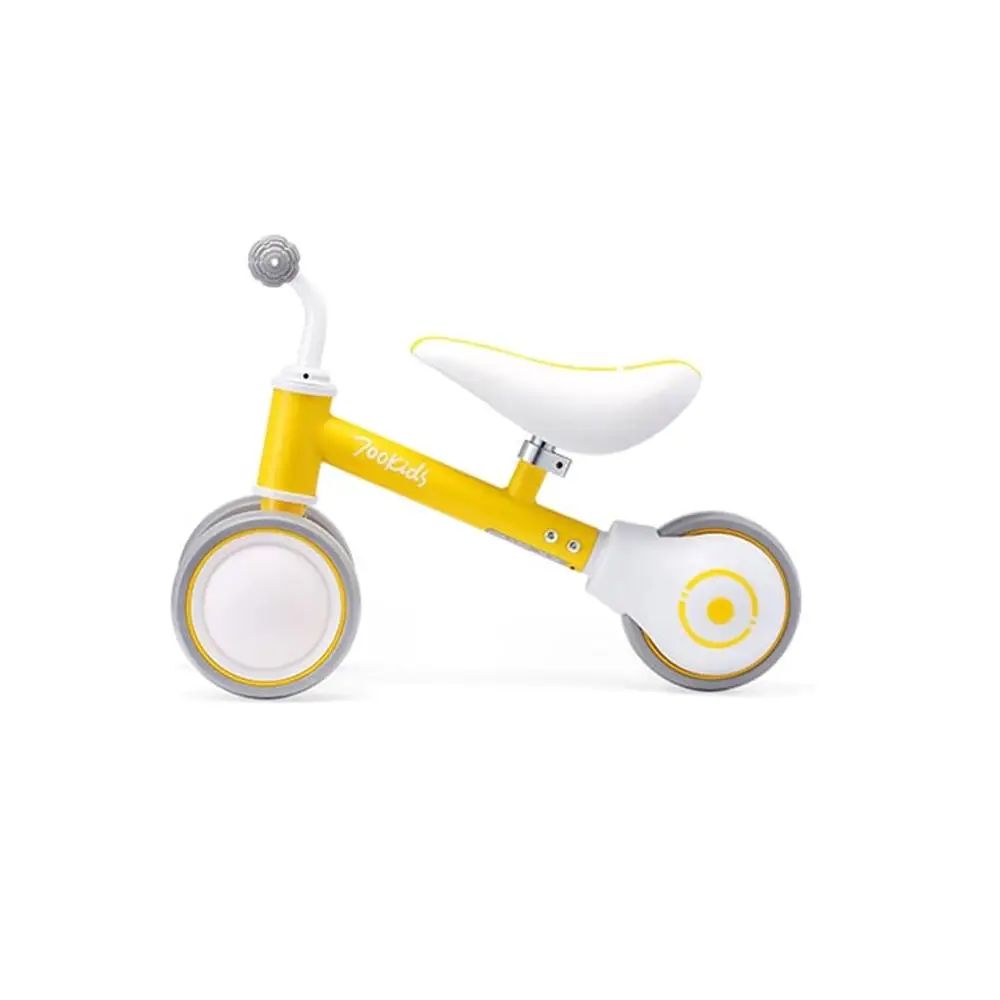 Yellow Xiaomi детский велосипед с доп. балансом ходунки дети кататься на игрушке подарок для детей 10-24 месяцев для обучения Walk скутер - Цвет: Yellow