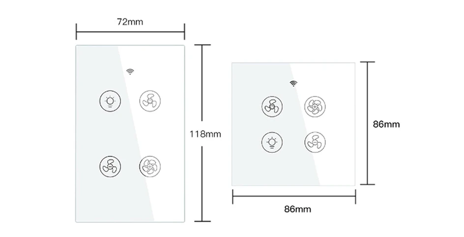 Interruptor De Parede, Smart Life Remote, Vários