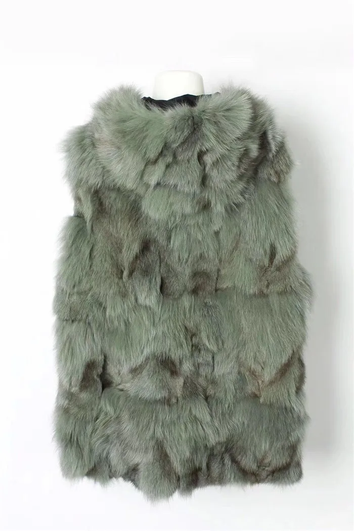 Chaquetas Mujer Женская парка из натурального Лисьего меха, зимняя меховая подкладка из натурального Лисьего меха, пальто для женщин