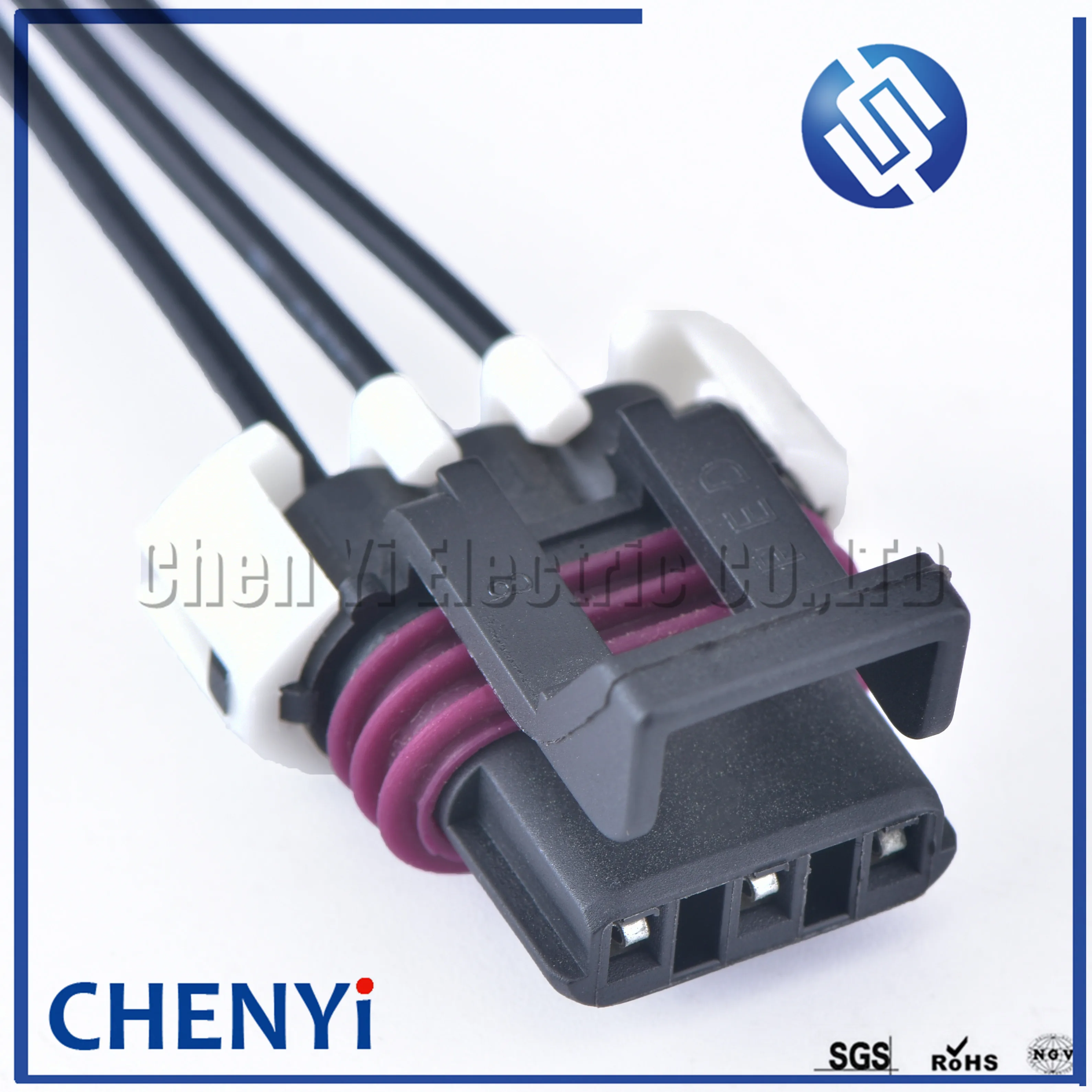 3 Pin Way black Metri-Pack 150 female temperature Sensor Plug auto  