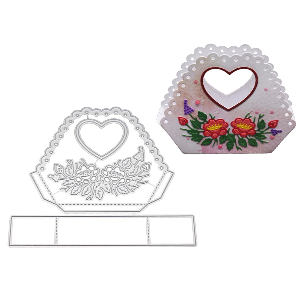 Цветок трехмерные конфеты трехмерная коробка DIY упаковка тиснение режущий