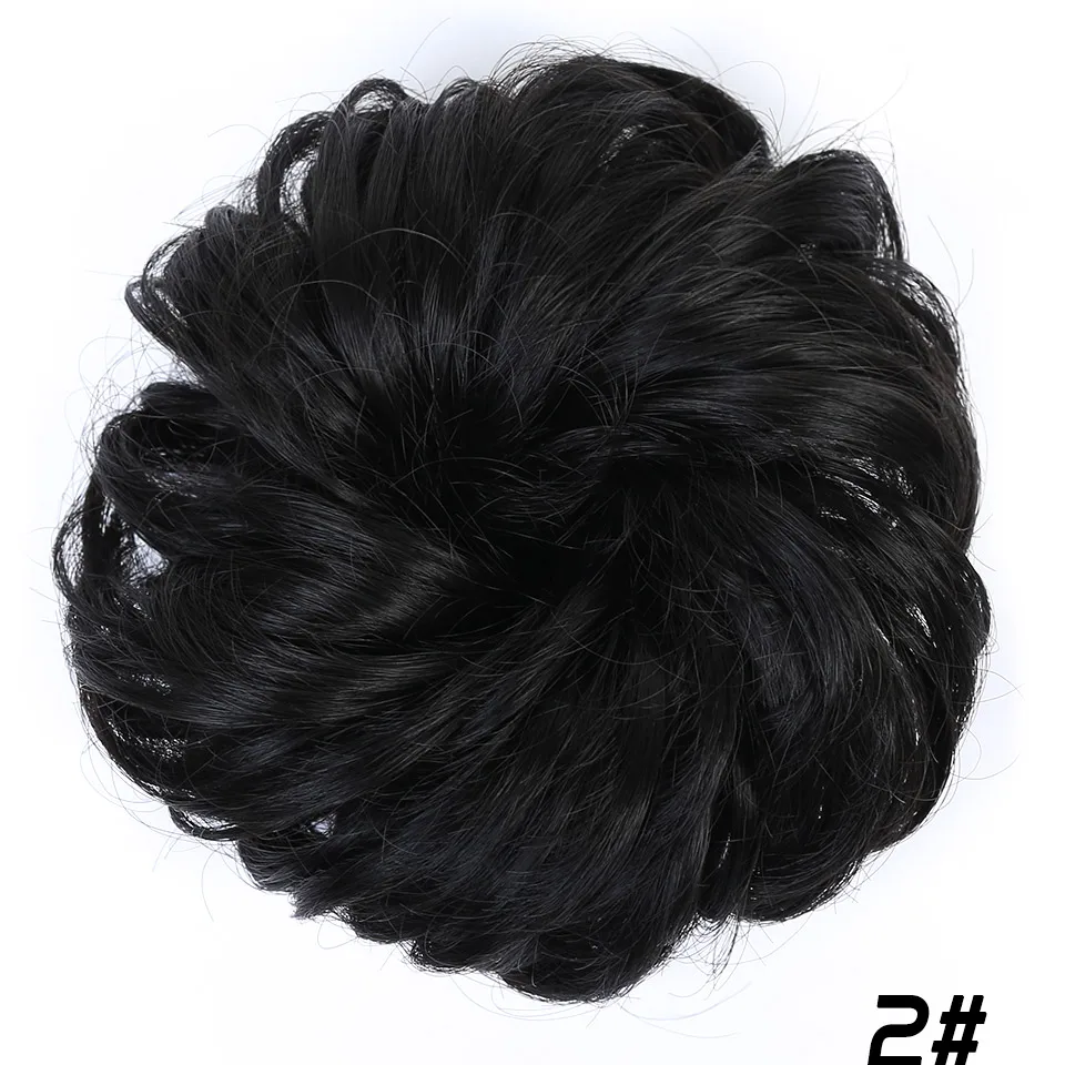 MUMUPI Мода Hairbun Esta женские кудрявые грязные булочки шиньон скручивание кусок парики для наращивания головной убор для укладки волос - Цвет: 2