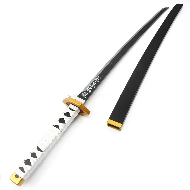 Аниме «Demon Slayer: Kimetsu No Yaiba», реквизит для косплея, деревянный меч Sabito, оружие, реквизит для комиксов, вечерние, на Хэллоуин, Рождество, косплей