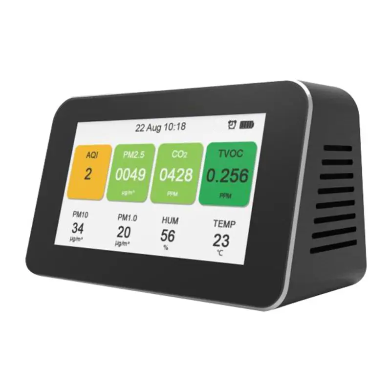 

Portable Digital LCD display Quick Sensing Air Quality Monitor Gas Pollution