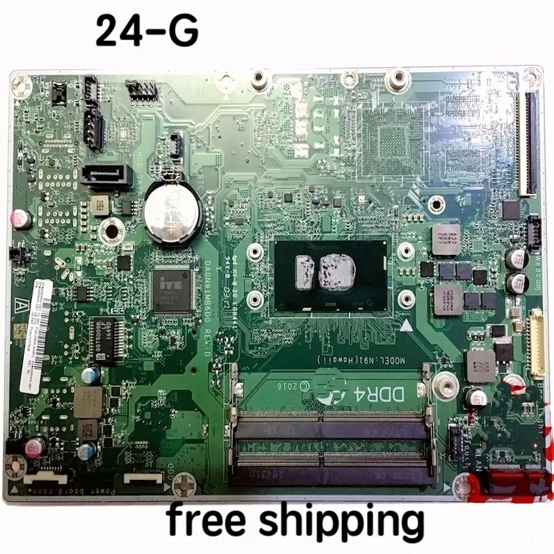 best motherboard for office pc 848949-601 848949-001 For HP 24-G 24-G032cn i3-6100u Motherboard DA0N91MB6D0 Mainboard 100%tested fully work budget pc motherboard