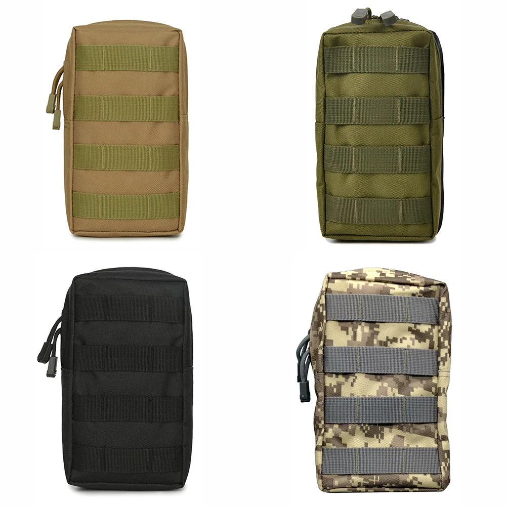 Bolsa táctica de nailon para hombre, riñonera, chaleco de combate EDC, bolsa de caza, bolsas de acampada, equipo al aire libre