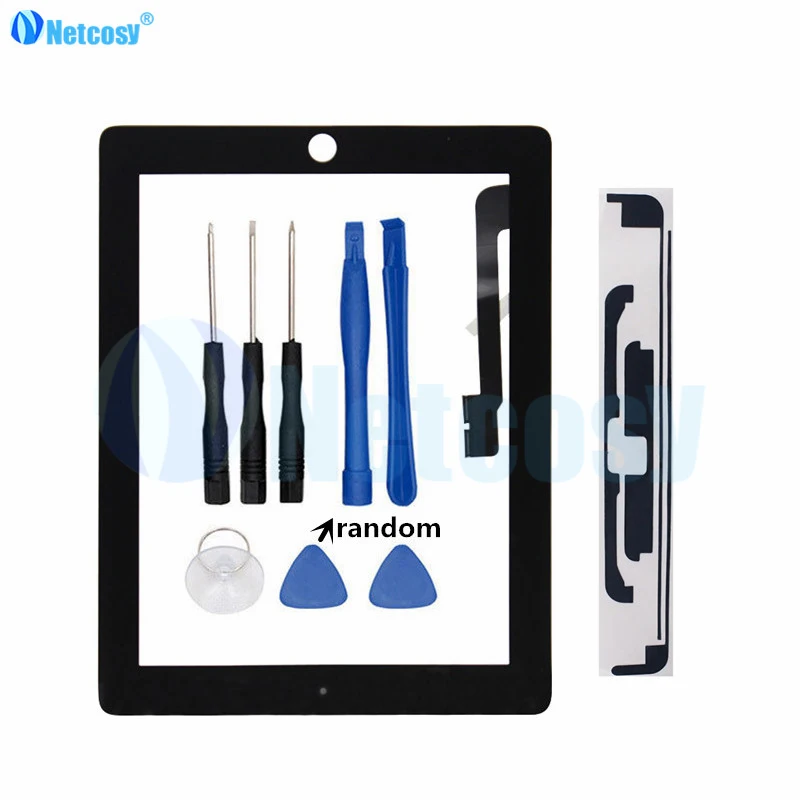 Планшет сенсорный Netcosy для iPad 4 A1458 A1459 A1460 экран с цифровым преобразователем без