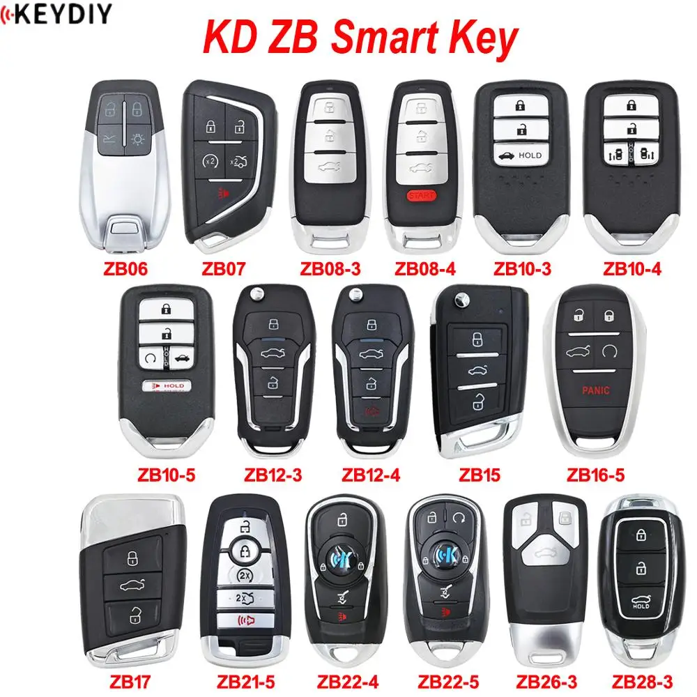 Универсальный многофункциональный смарт ключ KEYDIY ZB07 ZB08 ZB10 ZB12 ZB15 ZB16 и более