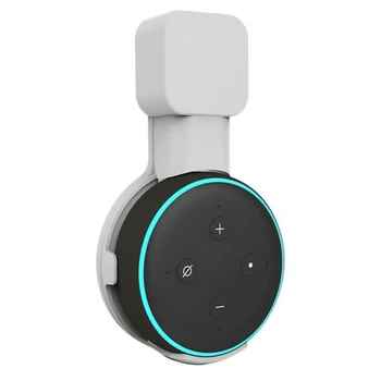

Wall Outlet Mount Holder Storage Bracket Speaker Stand Holder For Echo Dot3 Speakers US Plug Speaker Holders