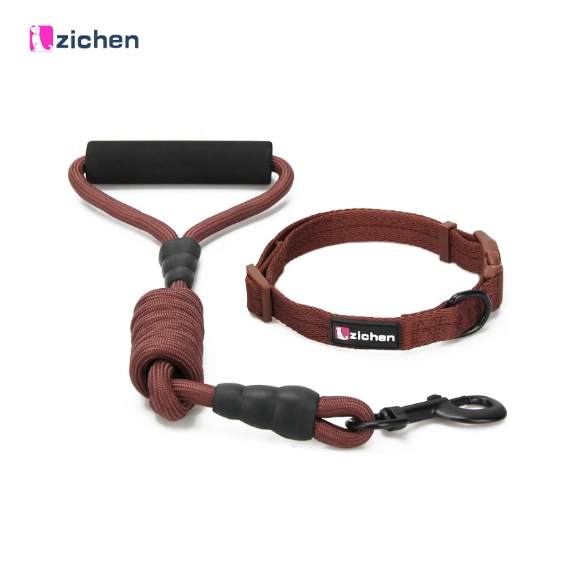 

Pet Nylon Leash Collar Set Dog Adjustable Durable Rope Training Leash for Small Medium Big Dogs Pet Neck Collars Dog Cat Walking