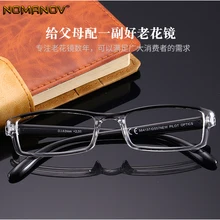 NOMANOV защитная пленка на ЖК-ободок HD Смола Сверхлегкий Портативный Для мужчин Для женщин очки для чтения+ 0,75+ 1+ 1,25+ 1,5+ 1,75+ 2+ 2,5+ 2,75+ 3+ 4