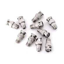 

Wholesale 10pcs BNC Male Plug To F Female Connector Coupler Jack Adapter Coax 10pcs Plug Adapter