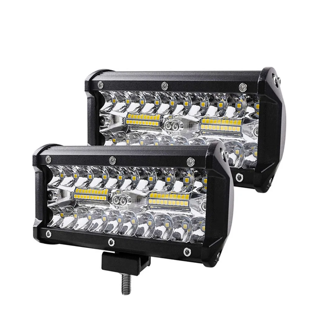 12V 7 дюймов 120W светодиодный рабочий светильник бар для выведения токсинов 40 шт * 3W