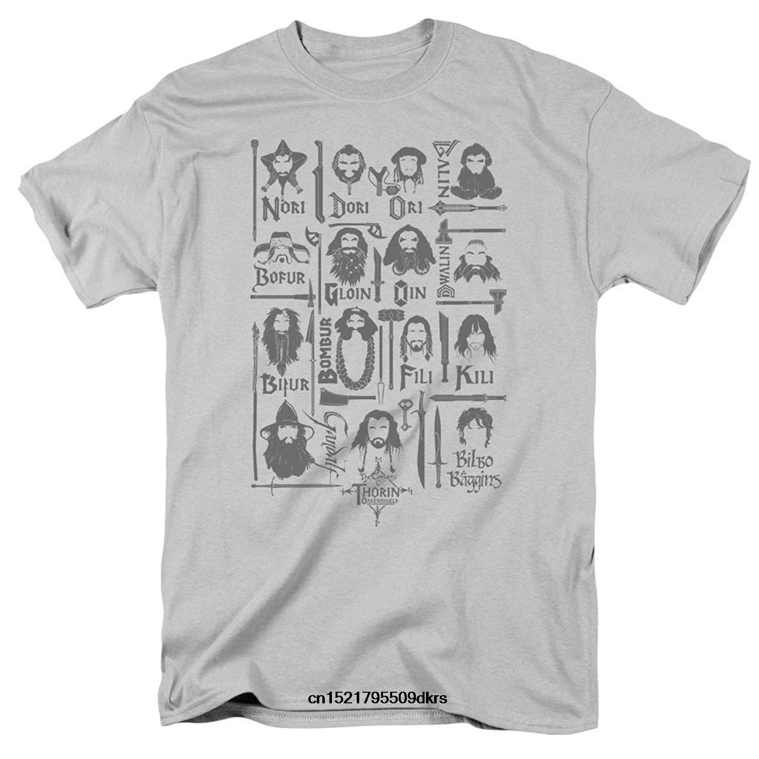 Men T shirt The Hair Amp Weapons Hobbit An Unexpected Journey Adult funny t-shirt novelty tshirt women | Мужская одежда