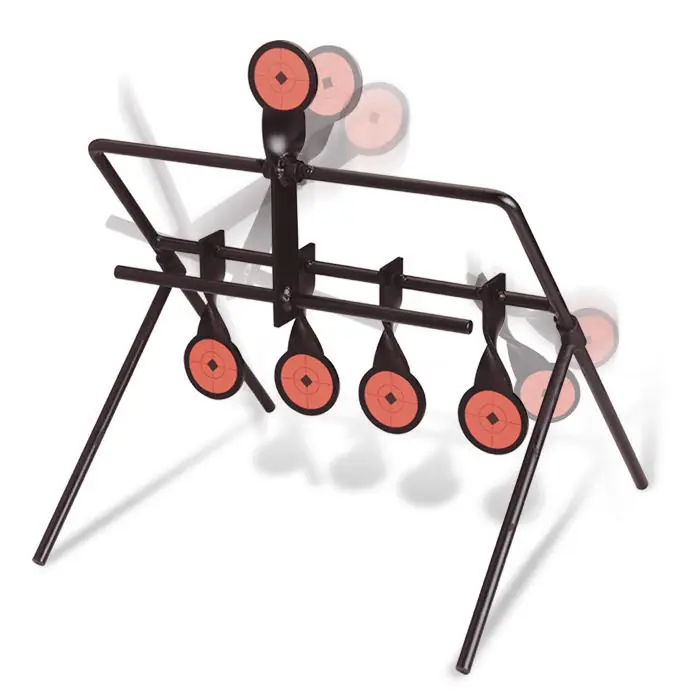 Автоматический сброс реактивного спиннера мишени 5 весла Plinking стрельба охотничий пистолет автоматический сброс мишени