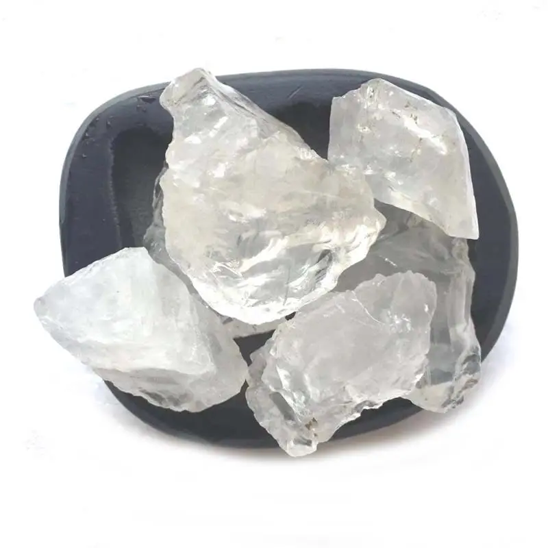 

Natural Stone Rough Raw Gemstone White Clear Crystal Mineral Specimen Rock Quartz Chips Gravel Lucky Healing