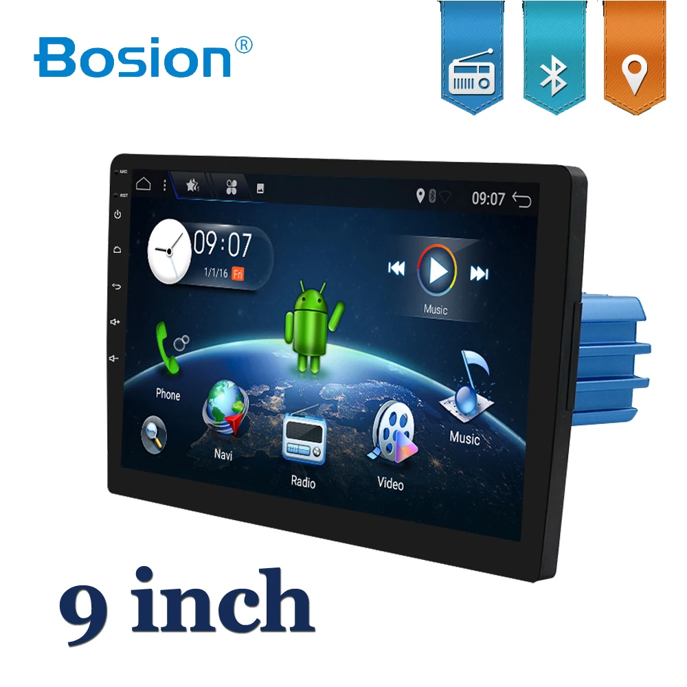 Bosion 9 inch 1DIN car multimedia player for universal Android 10 Car