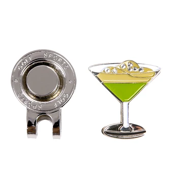 

Golf Hat Clip with Detachable Magnetic Golf Ball Marker for Golf Cap Tie Belt Decoration, Stable and Personalized