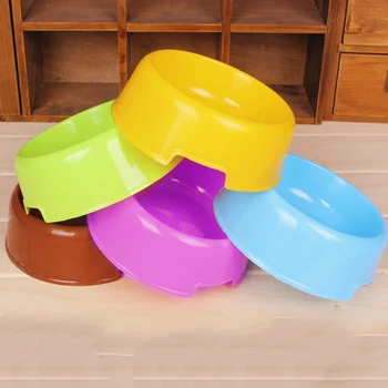 

Drinking Portable Home Multipurpose Easy To Clean Candy Color Plastic Outdoor Travel Feeding Accessories Dog Bowl
