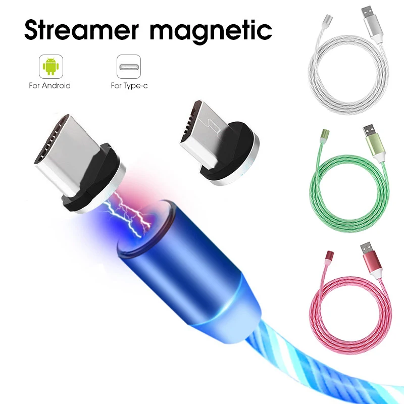 

Cool Magnetic USB Cable Fast Charging USB Type C Cable Magnet Charger Data Charge Micro USB Cable Mobile Phone Cable USB Cord