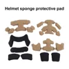 FMA Tactical Sponge Protective Pads For MT Helmet High Elastic Replacement Suspension Pads Set Soft Helmet Accessories TB1275 ► Photo 2/6