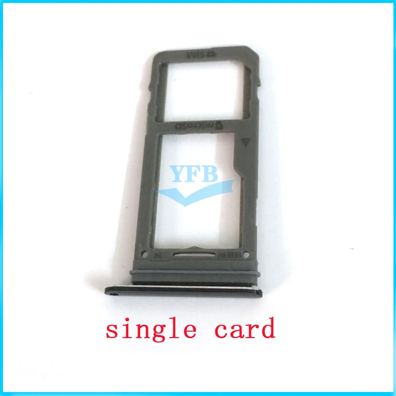 Single Dual Sim Card Tray Micro SD Holder Slot Replacement Part For Samsung Galaxy Note 8 N950 N950FD phone sim tray holder
