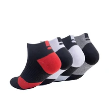 Custom Non Slip Athletic Sports Terry Cushion Socks Unisex Men Women Basketball Tennis