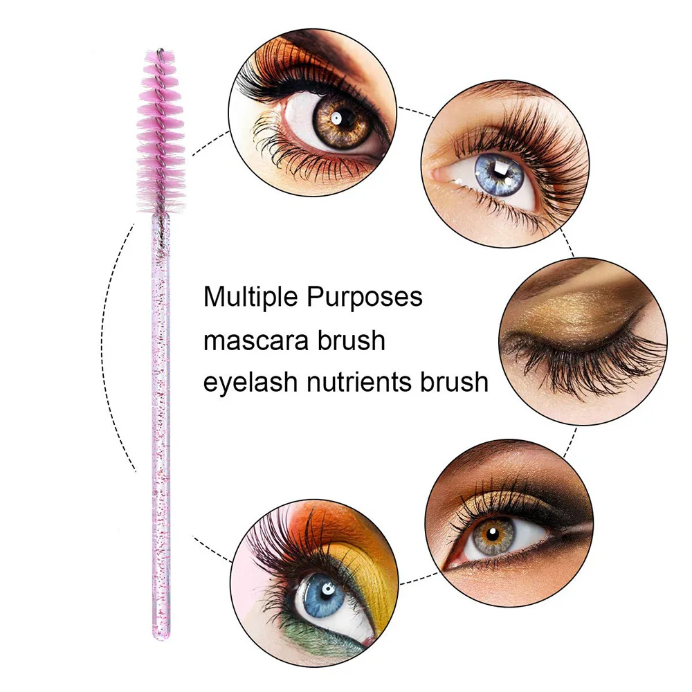 500pcs/lot Disposable Applicator Micro Brushes for Eyelash Extension Lash Cleaning Brushes Lip Brush Sticks Makeup Tools