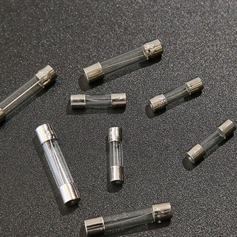 250 шт предохранители в ассортименте для стеклянной трубки, Amp 250V 1A-20A предохранитель