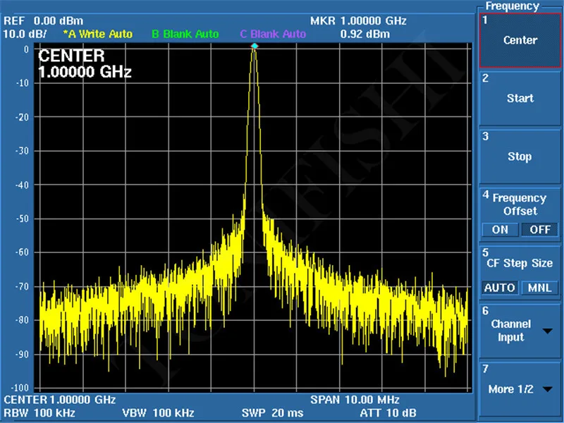 ADF4351 ADF4350 RF развертки частоты сигнала исходная плата генератора 35 M-4,4G с цветным STM32 TFT Touch lcd