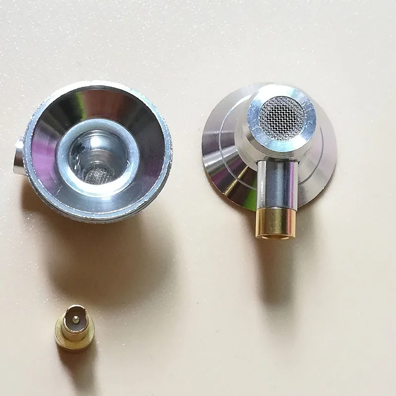 Metal headphone shell 15 4mm speaker unit driver and 2 pcs mmcx pin for diy earphone headset