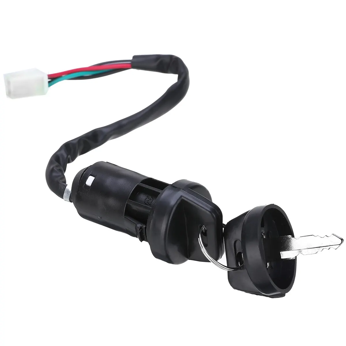 Locks & Latches 1pc Universal Motorcycle 2 Ignition Key Switch 4 Wire On/Off Quad Motorbike Start Switch Door Lock Keys