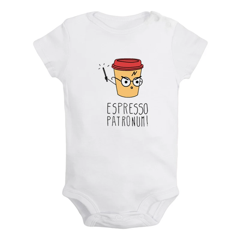 JcBaby1355WD Милый комплект одежды для новорожденных с рисунком «не волнуйтесь», «пончик», «быть счастливым», «банан», «играть на гитаре», спортивный костюм с принтом для младенцев, боди, одежда - Цвет: JcBaby1355WD