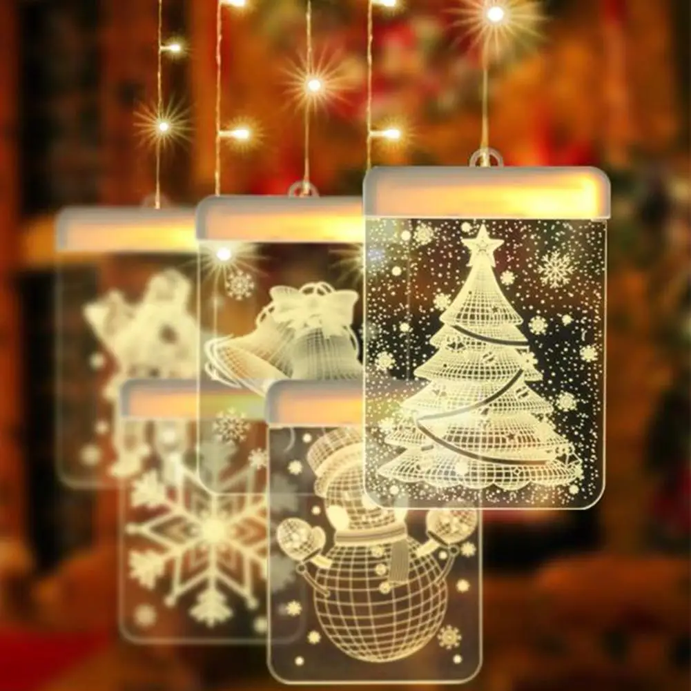 

2M LED 3D String Lamp Fairy Lights Christmas Decorative Lamps USB LED Night Light for Valentine Wedding Decor Window Party Decor
