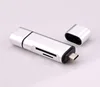 Aluminum Alloy All In 1 USB Type C Card Reader SD TF MicroSD Card Reader USB C Micro USB Android Phone OTG Memory Card Writer ► Photo 2/6