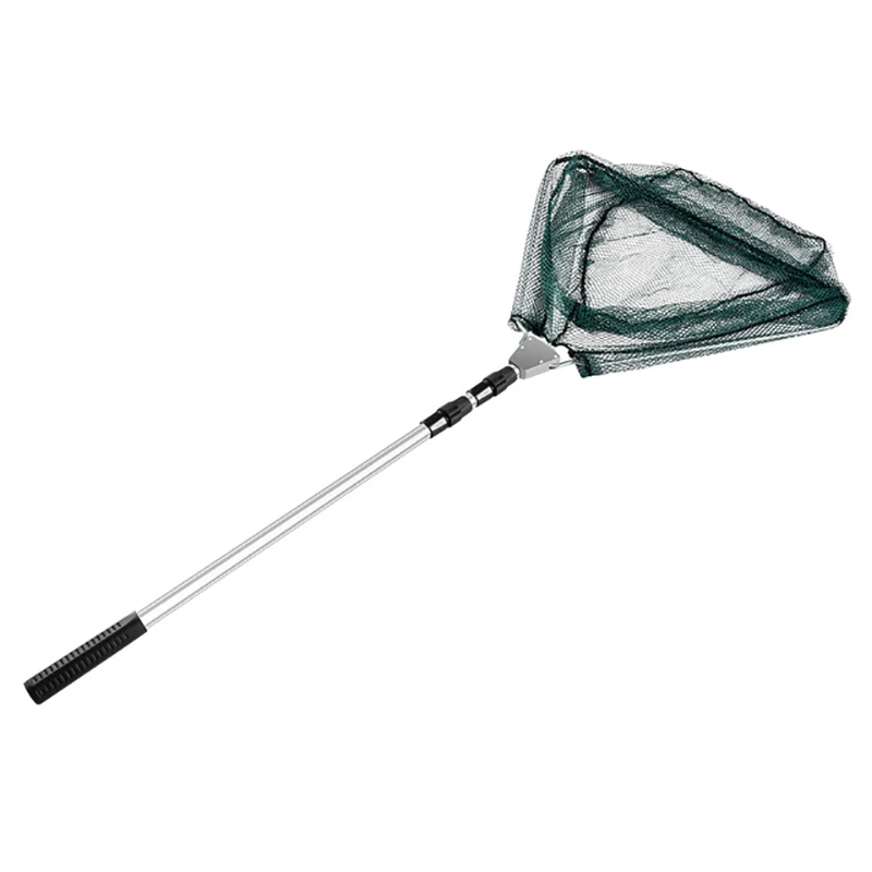 Aluminum Alloy Telescoping Foldable Landing Fishing Net Retractable Pole for Carp Fishing Tackle Crab Trap