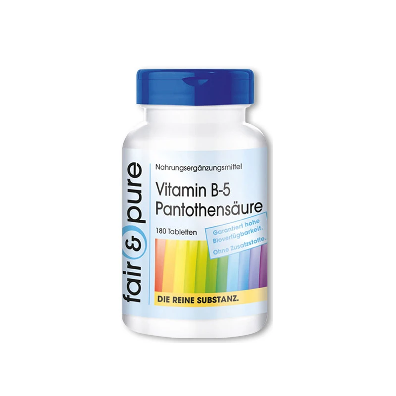 Fair&Pure Vitamin b5 Tablets 180 Capsules/Bottle Free Shipping