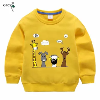 

10 Color New Spring Autumn Children's jumper Boys Girls Clothes Cotton Hooded Sweatshirt Kids Casual Sportswear Infant Clothing