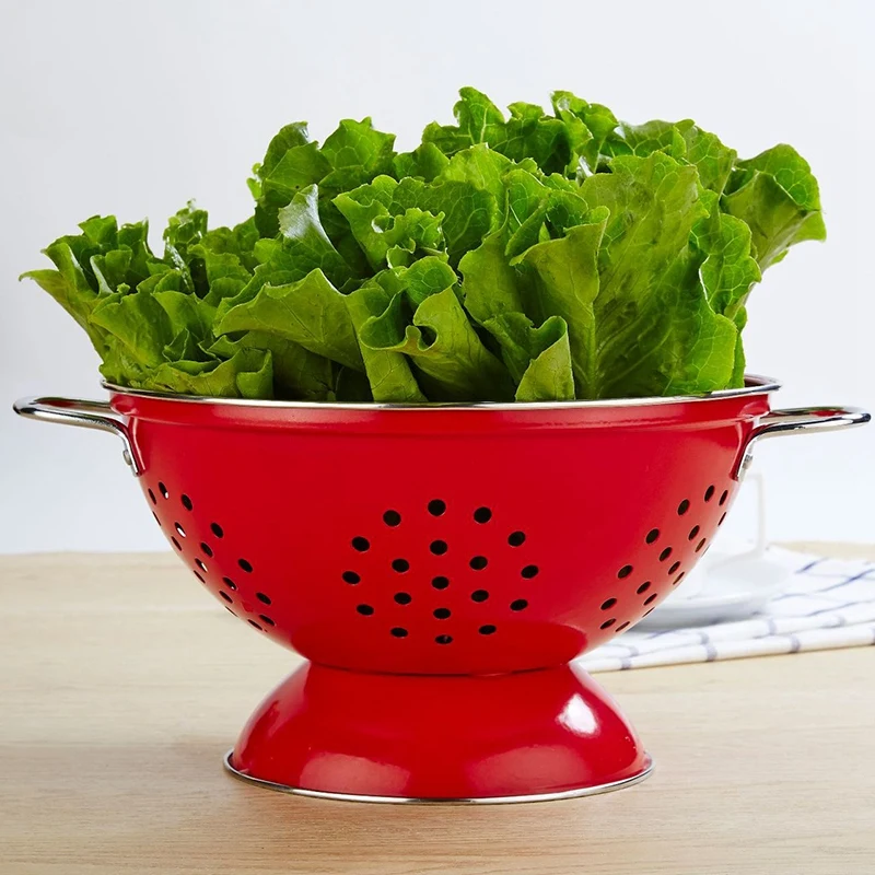 Нержавеющая сталь овощная корзина для хранения хлеба закрытый сеткой слив Еда