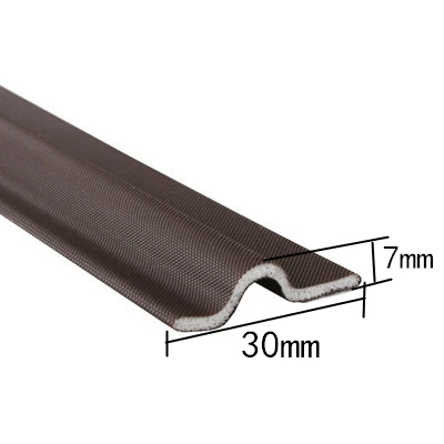 4M Self Adhesive Window Door Seal Strip mousse acoustic soundproof foam seal tape Weather Stripping gap Filler Window Hardware brown