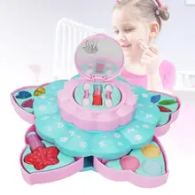 

Washable Pretend Play Toy Children Girls Beauty Makeup Set Cosmetics Tool Box