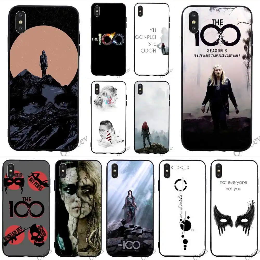 

Shockproof Heda Lexa The 100 TV Show Phone Cover for iPhone 6S Case 8 XR X 7 Plus 6 5 5S SE Xs Max Covers Back