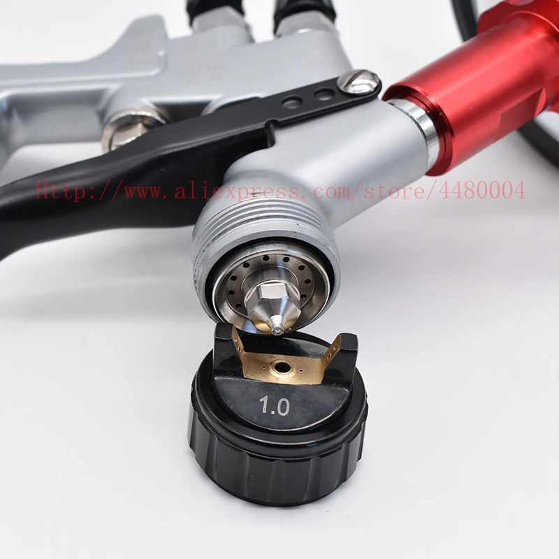 Пистолет распылитель HVLP высокого качества сопло из нержавеющей стали 1 0/1 2 мм