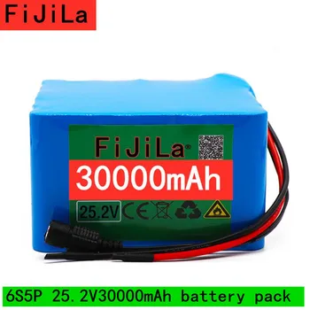 

6S5P 25.2V 30000mAh 18650 li-ion battery pack 25.2v 30Ah electric bicycle moped /electric/lithium ion battery pack BMS