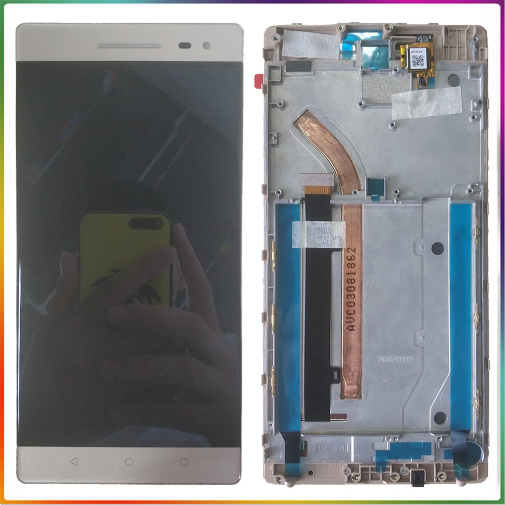 ЖК-дисплей + сенсорный экран дигитайзер в сборе с рамкой для Lenovo Phab 2 Pro PB2-690 PB2-690M