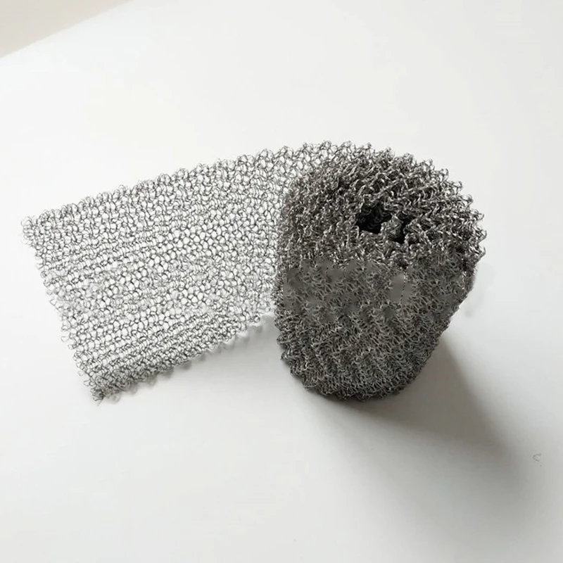 YOMDID Gas Liquid Filtration Mesh Foam Removal Net For Making Wine Distillation Vapor Liquid Defoaming Filter Net Kitchen Tool
