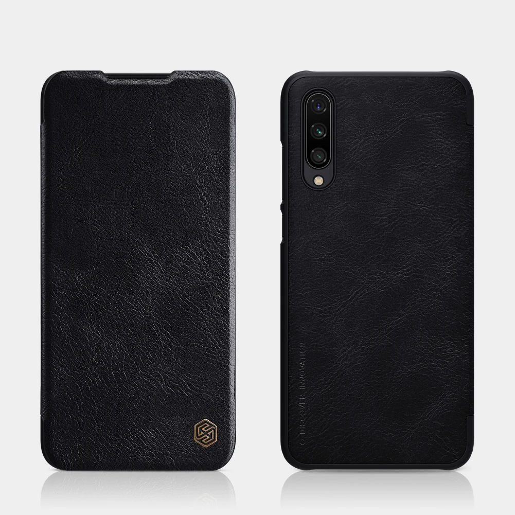 NILLKIN для Xiaomi mi CC9 флип чехол серии Qin Роскошный PU кожаный пластиковый чехол для Xiaomi mi CC9 CC9e чехол