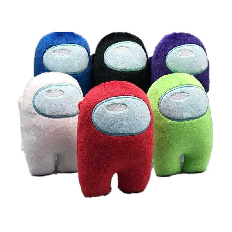 Soft Plush Among Us Plush Among Us Game Plush Toy with music Kawaii Stuffed Doll Christmas Gift Cute Red Small Among Us Plushie